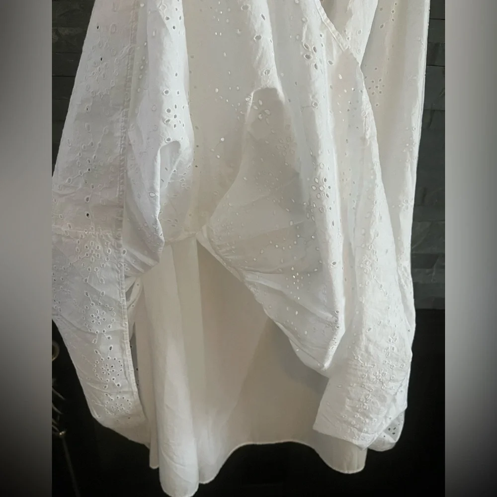 Lilly Pulitzer® Nicole Strapless Eyelet 100% Cotton Fully Lined w/Cotton dress - Picture 11 of 16